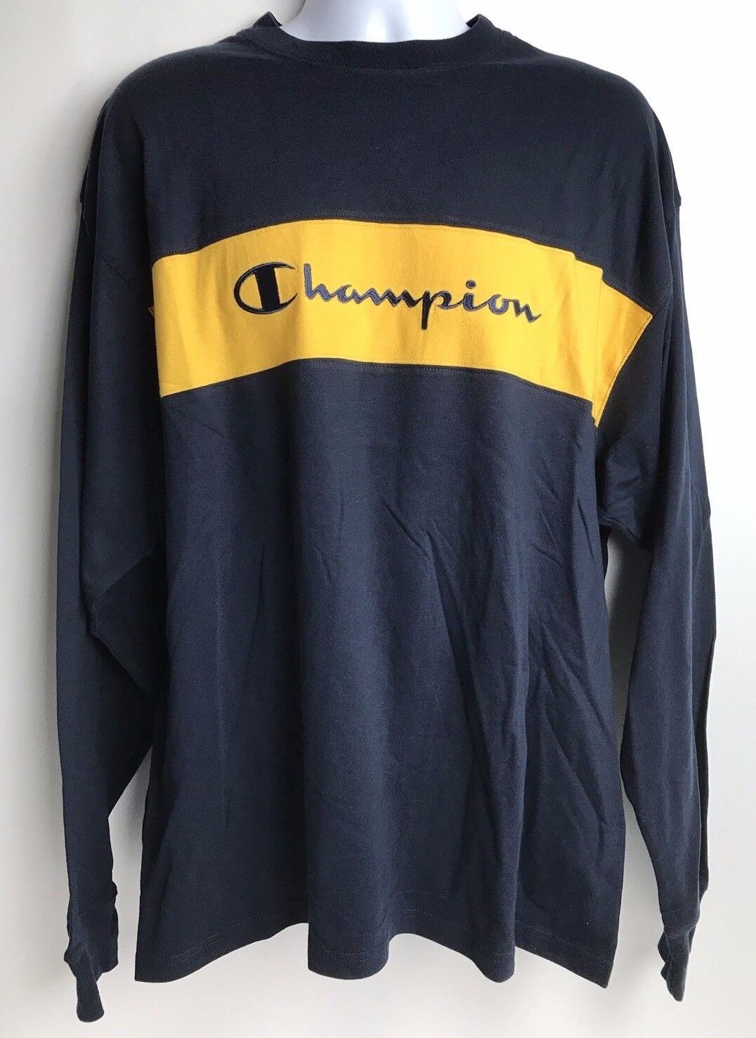 blue champion shirt long sleeve