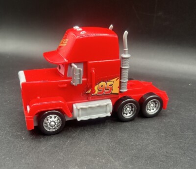 Disney Pixar Cars Mack Rusteze Truck Hauler Cab Only Red 95 Toy