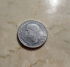 MONETA 1 LIRA 1940 VITTORIO EMANUELE III - XVIII ANTIMAGNETICO IMPERO - SPL