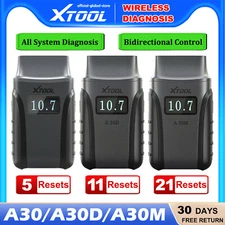 XTOOL A30/A30D/A30M Auto Bidirectional Diagnostic All System Scanner Code Reader