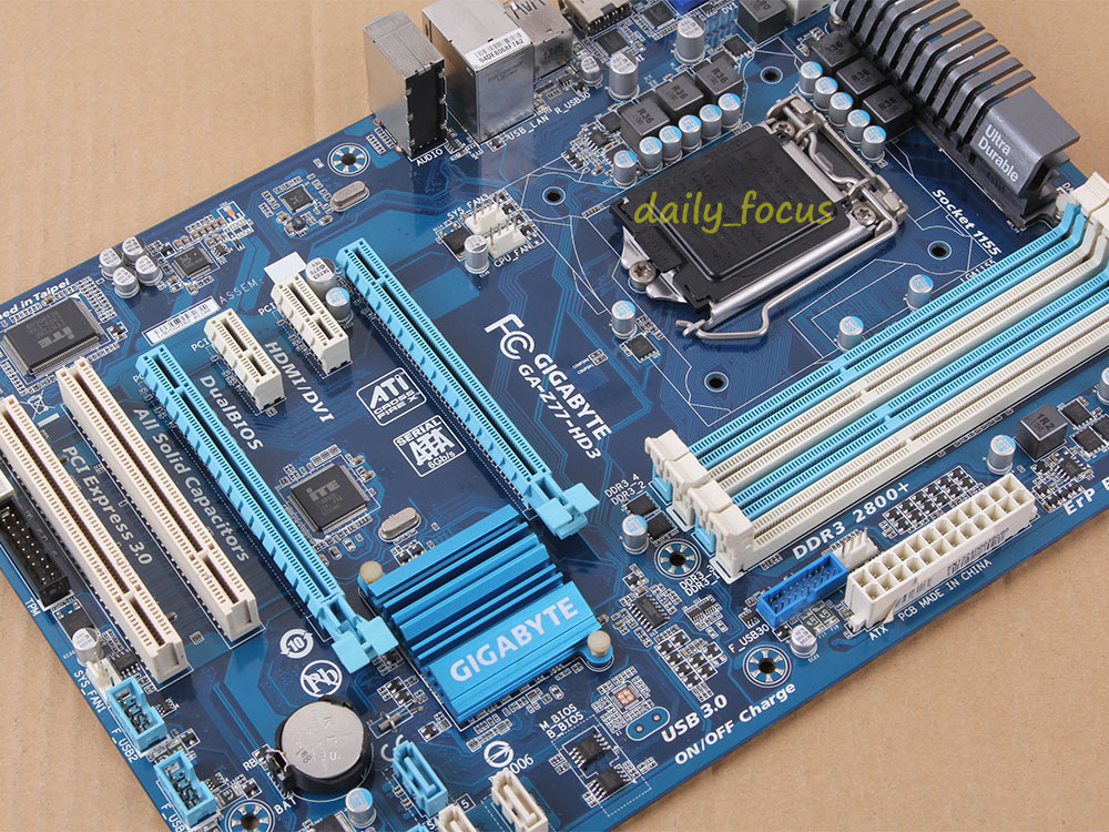 Gigabyte Technology GAZ77HD3, LGA 1155, Intel Motherboard Compra