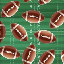Football Sports Field Cotton Fabric Yard