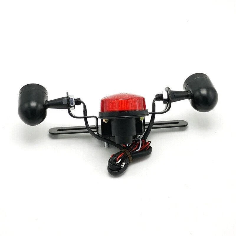 DC 12V Motorcycle LED Rear Brake Light License Plate Turn Signal Stop Tail Lamp - Изображение 4 из 4