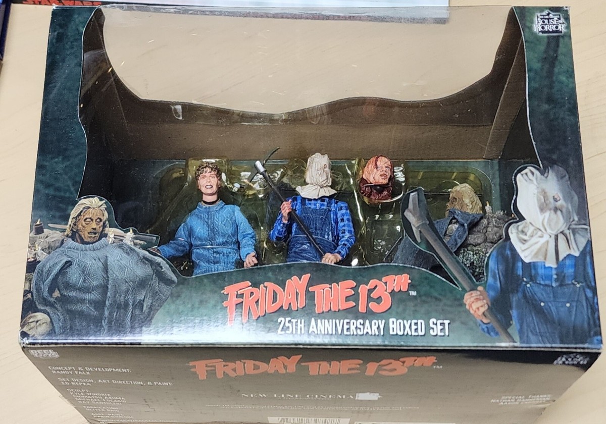 Friday The 13th 25th Anniversary NECA RARE Box Set NIB NEW Friday The 13th 25th Anniversary NECA RARE Box Set NIB NEW