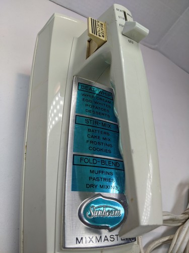Vintage Sunbeam Mixmaster Modell MMD-1 sehr guter Zustand gebraucht  - Bild 4 von 12