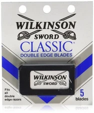 Wilkinson Sword Classic Double Edge Safety Razor Blades - 5 Blades
