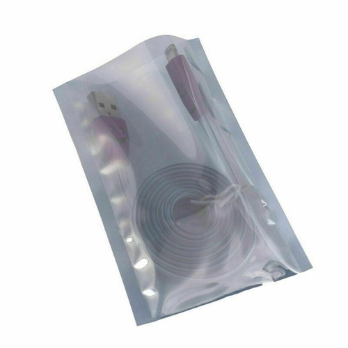 ESD Anti-Static Shielding Bag Open Top Translucent Electronic Parts Pouch 100Pcs - Picture 2 of 12
