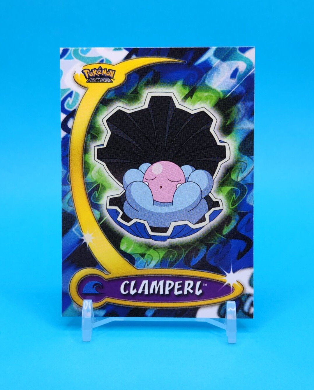 Pokemon Card - Clamperl #19 - Advanced Challenge - Topps