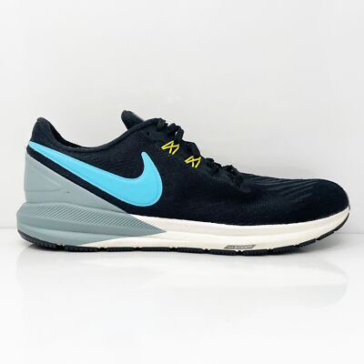 Chaussures de course baskets noires Nike Air Zoom Structure 22