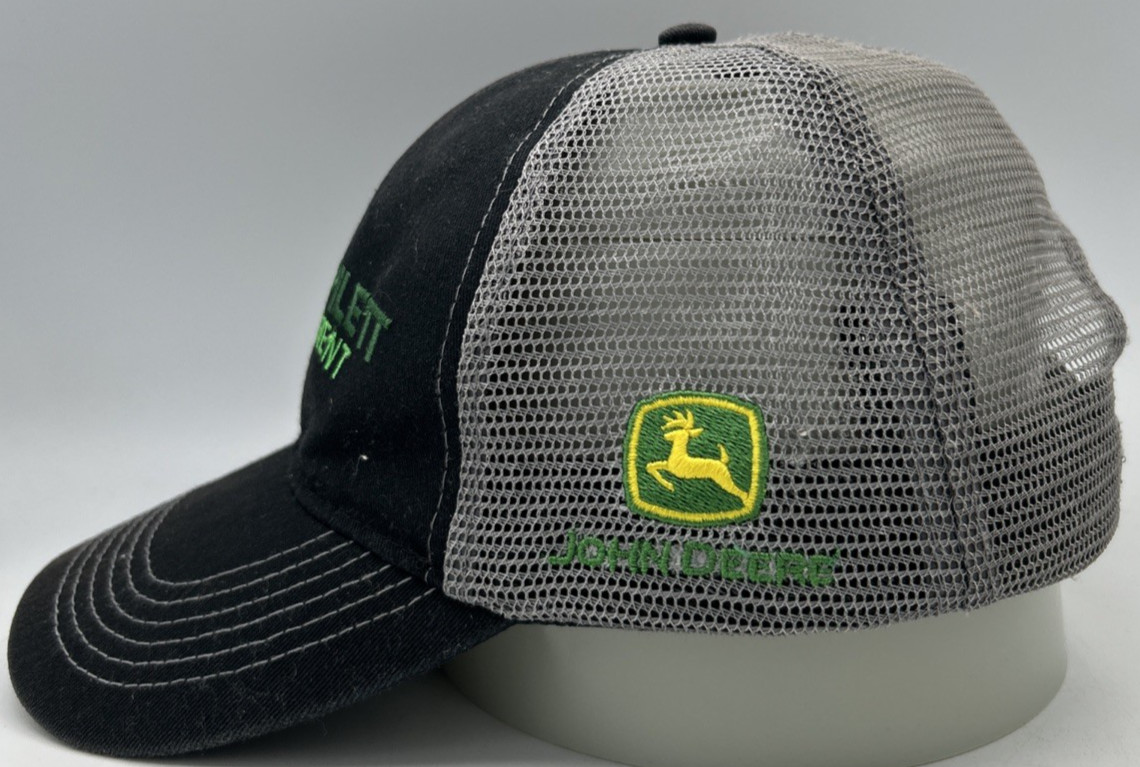 Bramlett Implement John Deere Hat Embroidered Gra… - image 3
