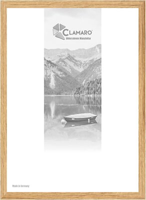 Bilderrahmen Eiche Catania CLAMARO Collage nach MaßFSC Holz Modern eckig M3016