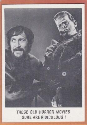 1973 TOPPS YOU'LL DIE LAUGHING #116 FRANKENSTEIN EX+ *A8174 | eBay