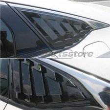 For Honda Accord 2018-2022 Carbon Fiber Side Vent Rear Window Quarter Louver