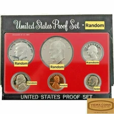 1974 U.S Proof Set with Original Black Box  - #C74NQ