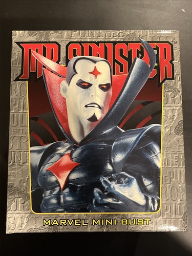 Mr. Sinister Marvel Mini Bust Bowen Designs #3358/6000 New in Box 2002~X-Men