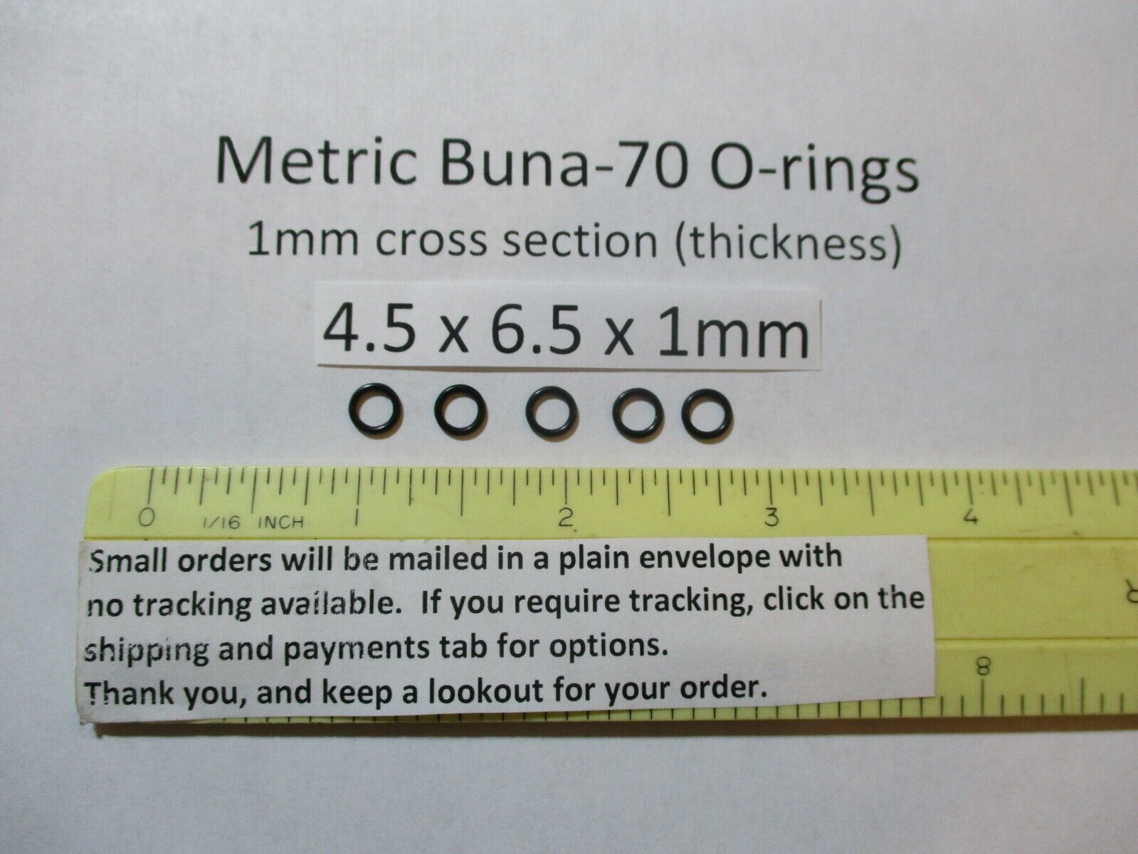 O-Ring, Black BUNA/NBR Nitrile Size: 125, Durometer: 70 Nominal Dimensions:  Inner Diameter: 1 29/