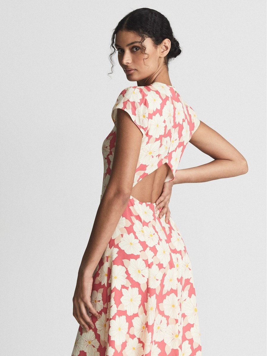organic midi dress Piper Organic Midi Dress in Creme