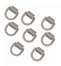 Pack of (8) Heavy Duty 5/8" Weld-On D-Rings for Tie-Down on Trucks Trailers41