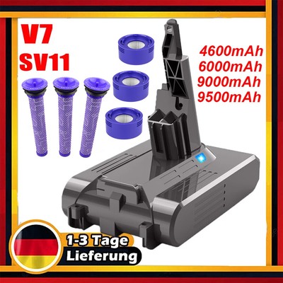 9500mAh Ersatzakku für Dyson V7 Akku SV11 Motorhead Absolute Animal Staubsauger