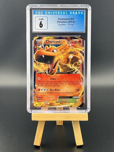Charizard-EX graded CGC 6 for sale on eBay