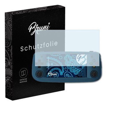 Bruni 2x Folie für Anbernic RG503 Schutzfolie Displayschutzfolie