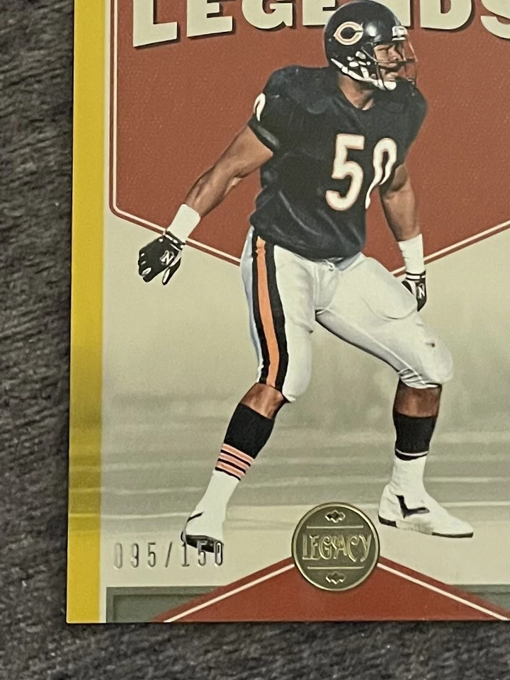 2022 Legacy Legends Yellow Mike Singletary 95/150, mint - Image 4 of 4