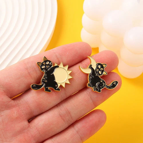 Kreative Cartoon-Tier-Brosche Anstecknadel Emaille-Pins Abzeichen SchmuckD - Bild 264 von 326