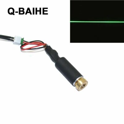 Q-BAIHE 532nm 100mW Line Green Laser Diode Module 2.8-3.7V Line Laser
