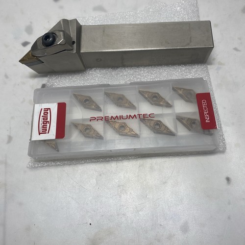 Ingersoll Turning Tool Holder TVJNR163D With Tungaloy VNMG 331 Carbide