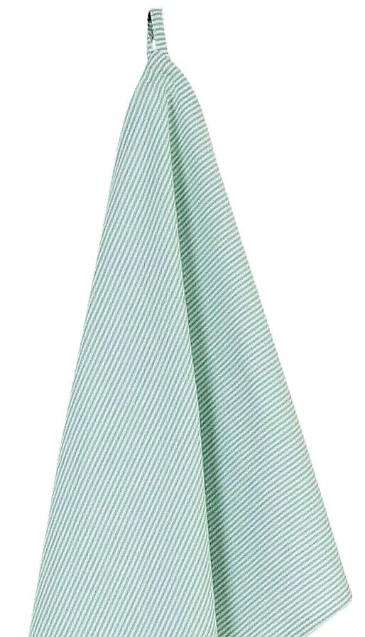 Geschirrtuch 50 x 85 cm Baumwolle gestreift Field Flowers Clayre & Eef - Bild 2 von 2