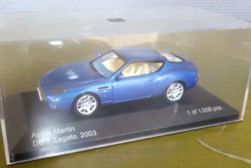 ASTON MARTIN DB7 ZAGATO  2003 1:43 WHITEBOX  - die cast - Immagine 2 di 4