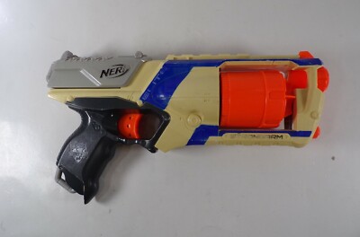 Nerf N-Strike Strongarm White Soft Dart Blaster Gun Toy Hasbro 2011