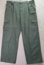 5.11 Tactical Serier Cargo Pants Mens Size 40/30 Green 100% Cotton Slash Pockets