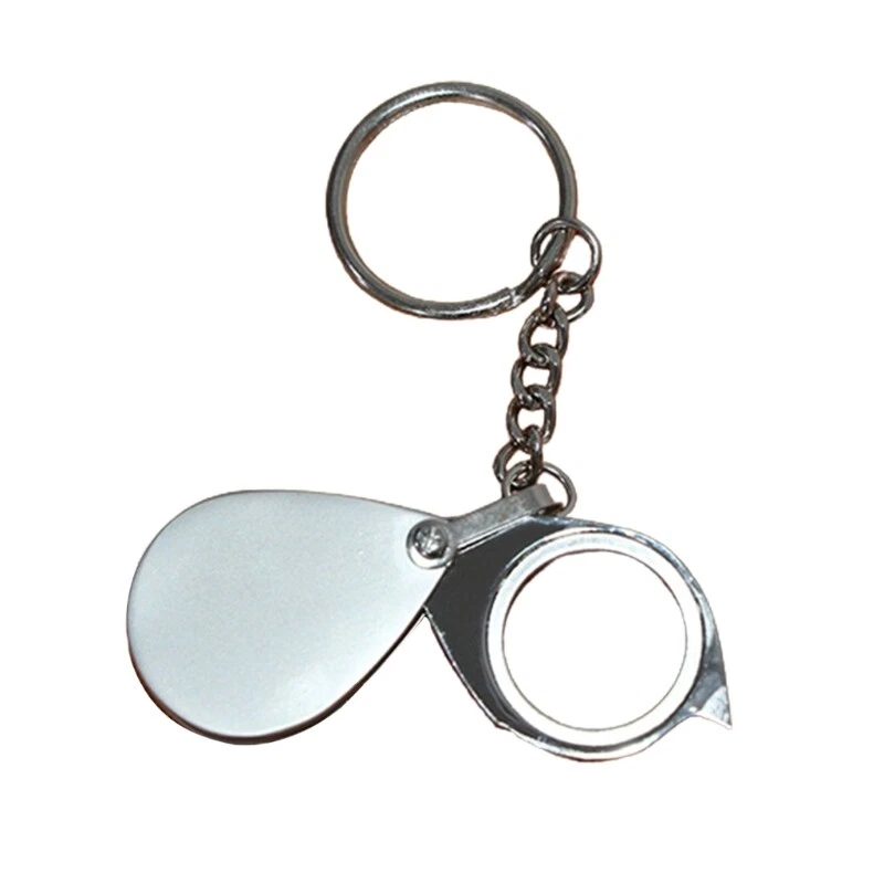 Keyring magnifying glass sale