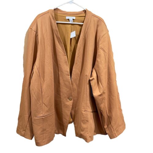 liz claiborne blazer 5X Mustard Yellow NWT one Bottom