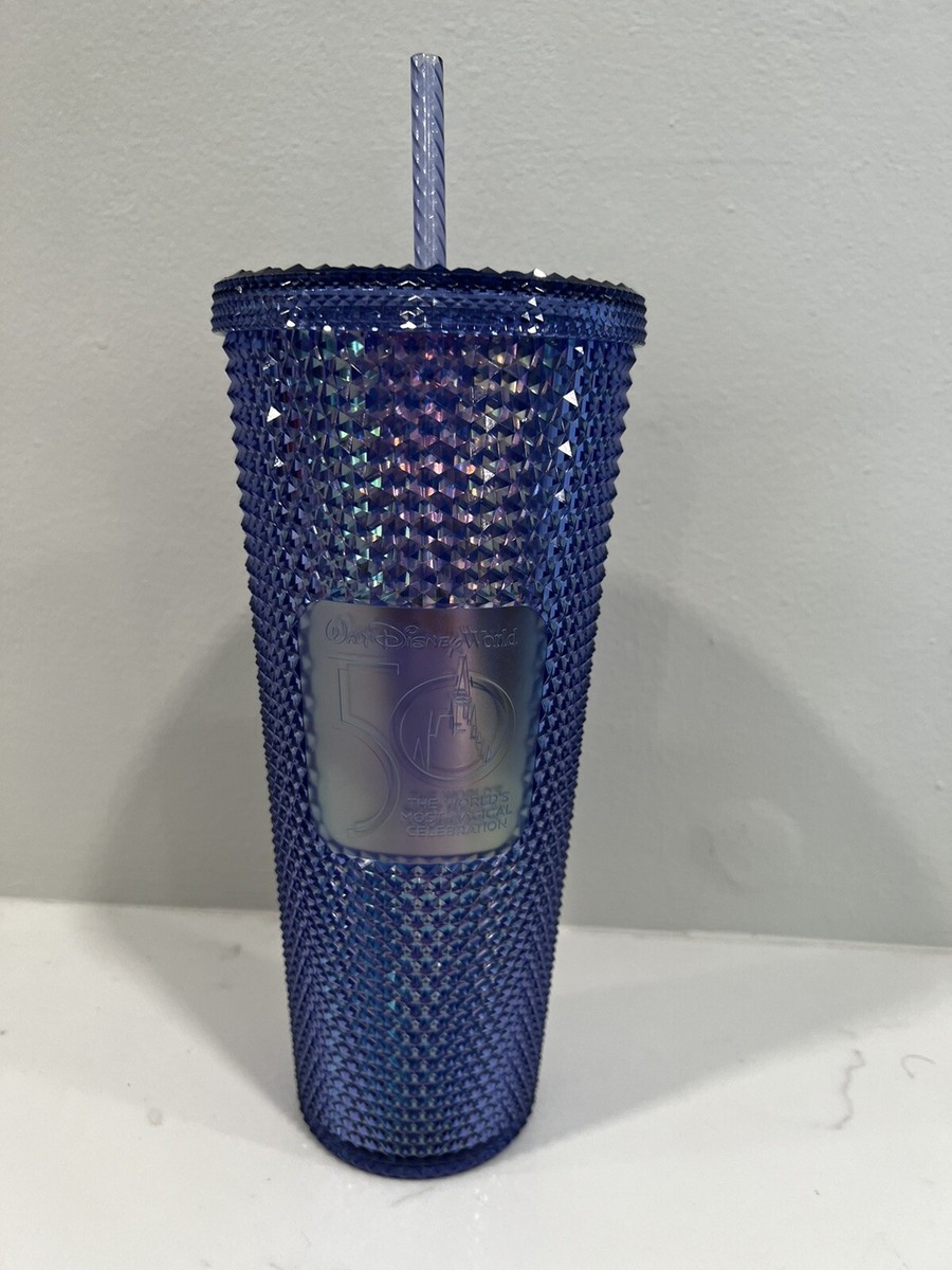 Starbucks Walt Disney World 50th Anniversary Blue Tumbler Cup | eBay