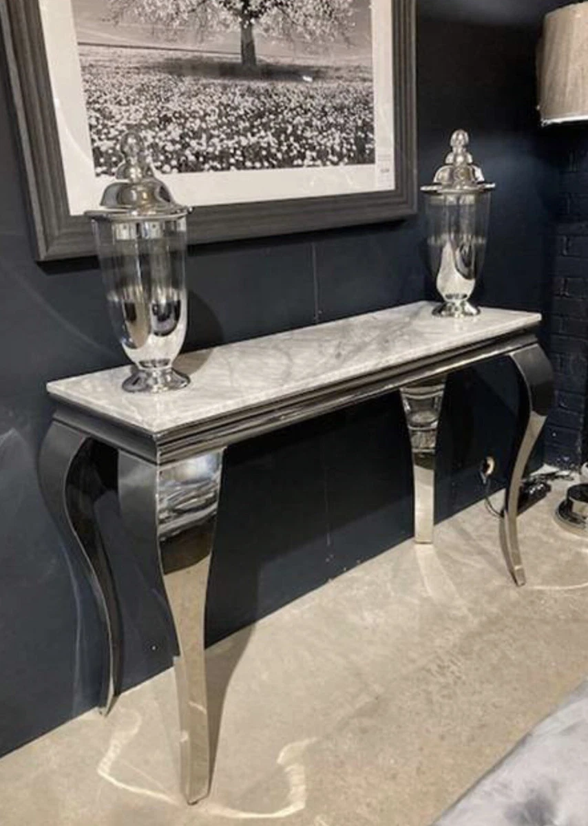 Louis marble console table deals