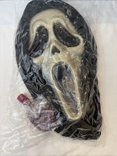 Bleeding Ghost Face Mask Scream 4 - 2012 Fun World - W/ Heart Pump Hood - New