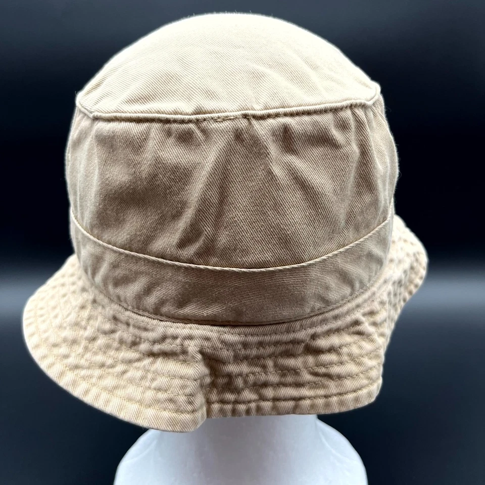 Polo Ralph Lauren Hat Mens S/M Beige Bucket Cap Wide Brim Embroidery Logo Summer - Image 4 of 4