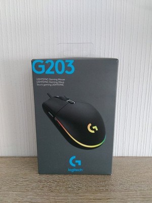 Logitech G203 LIGHTSYNC Gaming-Maus - Schwarz ++Beschreibung lesen!++