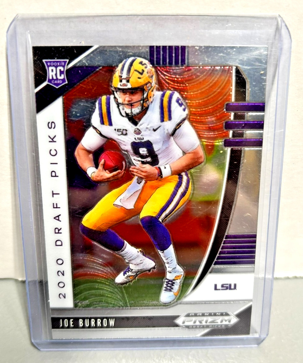 2020 Panini Prizm Draft Picks #105 Joe Burrow Silver Prizm (RC)