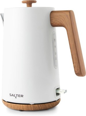 Salter Toronto 1,7L Wasserkocher - 3000W Schnellkochend mit Holzoptik Design