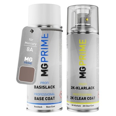 Autolack 2K Spraydosen Set für Mercury 8A RTRCXXA Dark Chamois Metallic