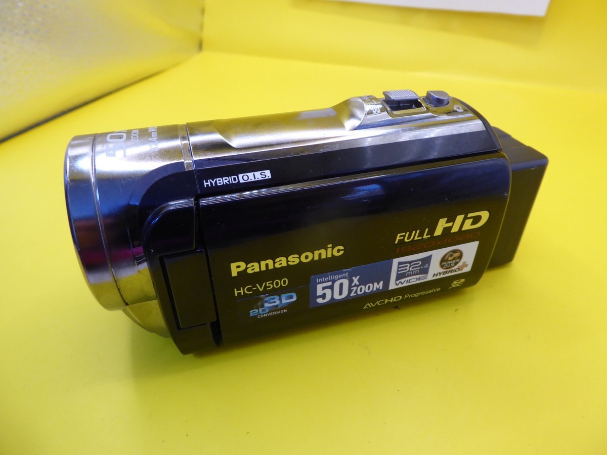 Panasonic HC-V500 Camcorder - Black for sale online | eBay