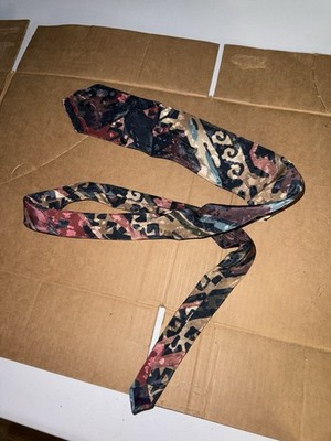 VTG Mens Necktie Abstract Funky New Wave Groovy 80s 90s Vibes Made In USA 
