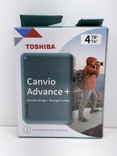 Toshiba Canvio Advance+ 4TB Portable External Hard Drive USB 3.2 (DTCA40) Sealed