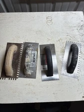 Assorted 4 Hand Notched Trowel Trowels Role Grout Concrete Wall Floor Drywall