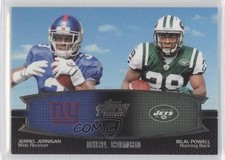 2011 Topps Prime Dual Combo Jerrel Jernigan Bilal Powell #DC-JP 09o4
