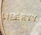1956  MINT ERROR  WHEAT CENT Penny ('B'  IN LIBERTY) #1
