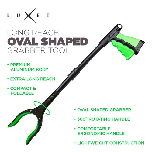 Grabber Reacher Tool 19 Inch Long, Foldable Pick Up Stick - Strong Grip Magne... - Picture 3 of 6